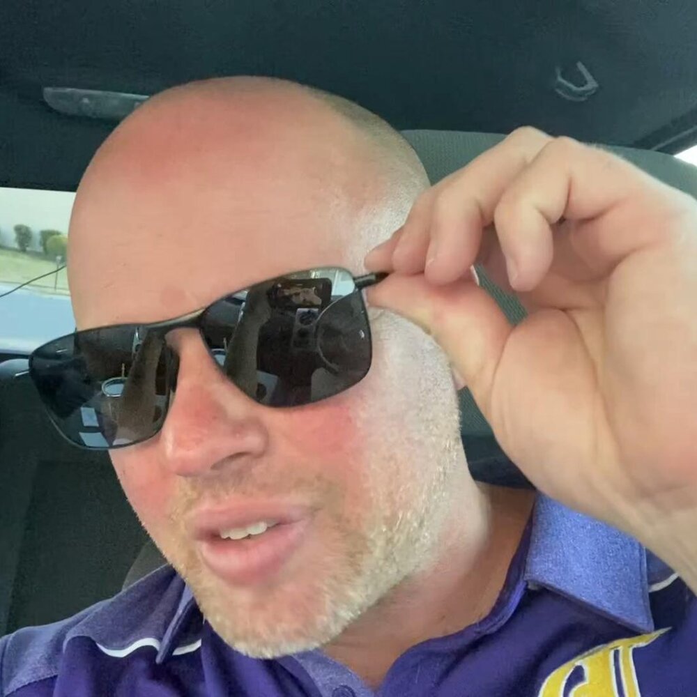 Rectangular Polarized Aviator Sunglasses Uv400 Pr… - image 8